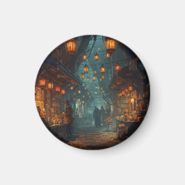 Lanterns of the Forgotten Alley Magneet