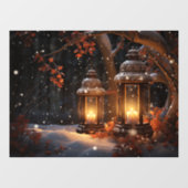 Lanterns Raamsticker (Vel)