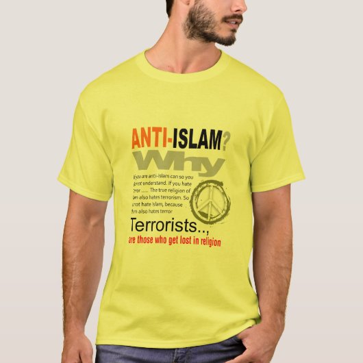 L'anti Islam ? T-shirt (Devant)