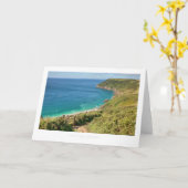 Lantic Bay, Cornwall Kaart (Gele Bloem)