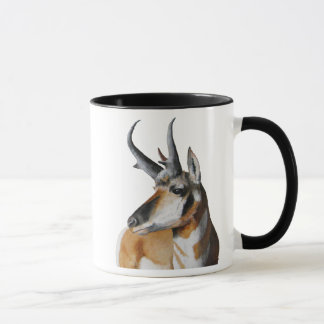 L'antilope dirige la tasse