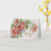 L'antiquité se rappellent me carte de voeux (Fleur jaune)