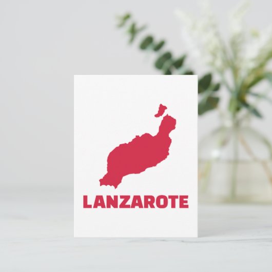 Lanzarote Briefkaart (Staand voorkant)