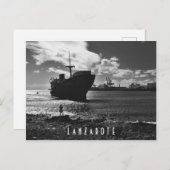 Lanzarote briefkaart - Shipwreck Telamon (Voorkant / Achterkant)