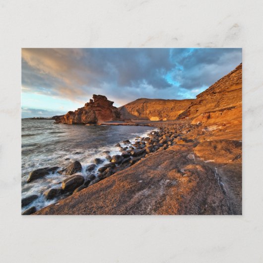 Lanzarote Coast Canarische Eilanden Briefkaart (Voorkant)