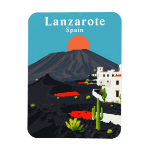  Lanzarote Spanje Reissouvenir Magneet