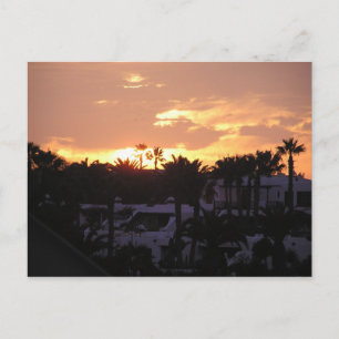 Lanzarote Sunset Briefkaart
