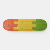 Lao Che Schaats Rasta Bricks Deck Skateboard (Horizontaal)