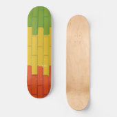 Lao Che Schaats Rasta Bricks Deck Skateboard (Voorkant)