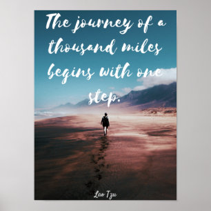 Lao Tzu Inspirerend Poster