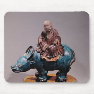 Lao-Tzu op zijn Buffalo, Qing dynasty Muismat