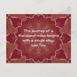 Lao Tzu Wisdom Motivatie Citaat Gezegde Briefkaart