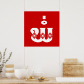 Lao Vader - ພໍ່ / Pa - Laotiaans / Laos Taal Poster (Keuken)