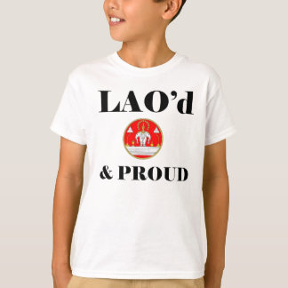 LAO'd et T-shirt FIER d'enfants