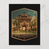 Laos Briefkaart (Voorkant)