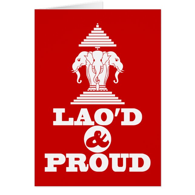 LAO'S D & PROUD (Voorkant)