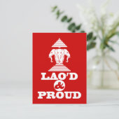 LAO'S D & PROUD BRIEFKAART (Staand voorkant)