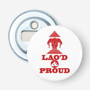 LAO'S D & PROUD BUTTON FLESOPENER