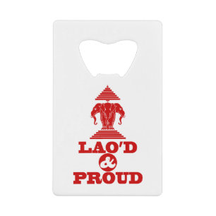 LAO'S D & PROUD KREDIETKAART FLESSENOPENER