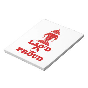 LAO'S D & PROUD NOTITIEBLOK