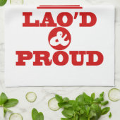 LAO'S D & PROUD THEEDOEK (Gevouwen)