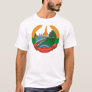 laos embleem t-shirt