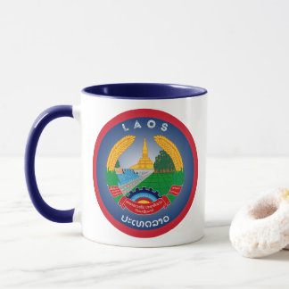 Laos Erfgoed Embleem Mok