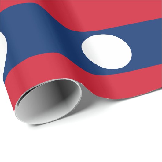 Laos Flag Cadeaupapier (Rol Hoek)