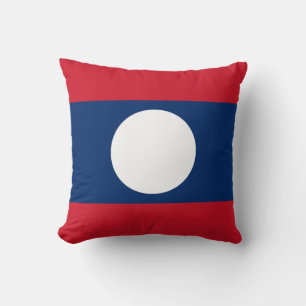 Laos Flag Kussen