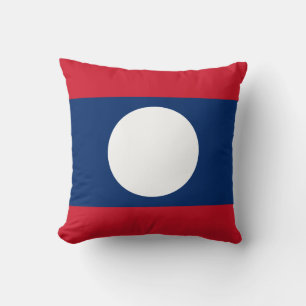 Laos Flag Kussen