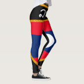 Laos Flag Leggings (Rechts)