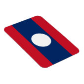 Laos Flag Magneet (Rechterzijde)