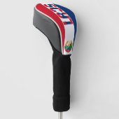 Laos Flag Prachtige Patriotic Golfheadcover (Schuin)