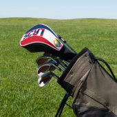 Laos Flag Prachtige Patriotic Golfheadcover (Insitu)