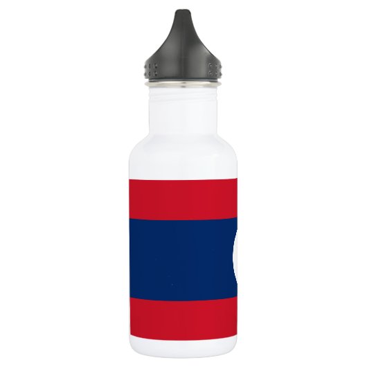 Laos Flag Waterfles (Links)