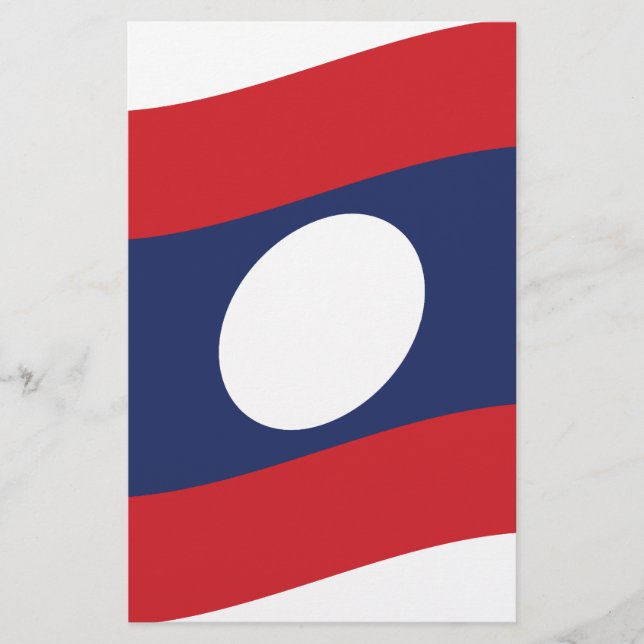 Laos Flag Wave (Voorkant)
