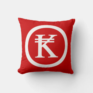 Laos Kip Lao/Laotian Money Sign Kussen