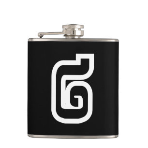 Laos / Laos Nummer twee / 2 / ໒ (Song) Laotiaans Heupfles