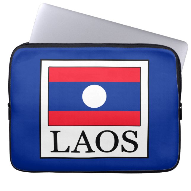 Laos Laptop Sleeve (Voorkant)