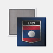 Laos Magneet (Voorkant / Achterkant)