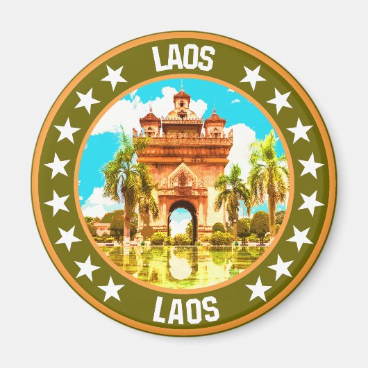 Laos Magneet (Voorkant)