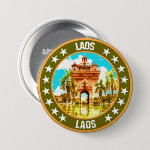 Laos Ronde Button 7,6 Cm