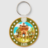 Laos Sleutelhanger (Achterkant)