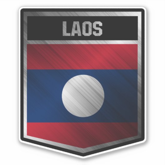 Laos Sticker (Voorkant)