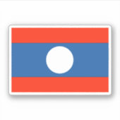 Laos Sticker (Voorkant)