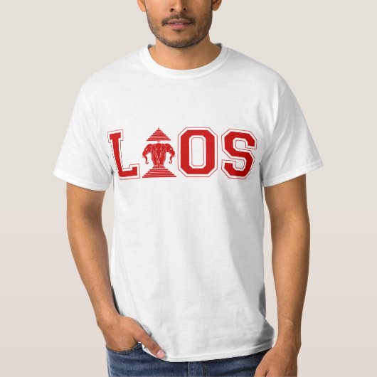 LAOS UNIVERSITEIT T-SHIRT (Voorkant)