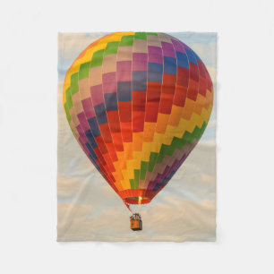 Laos, Vang Vieng. Heet luchtballon Fleece Deken