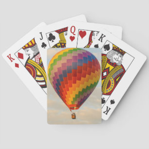 Laos, Vang Vieng. Heet luchtballon Pokerkaarten