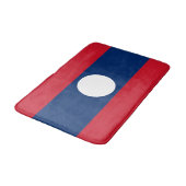 Laos Vlag Badmat (Gekanteld)