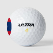 Laos Vlag Golfballen (Logo)